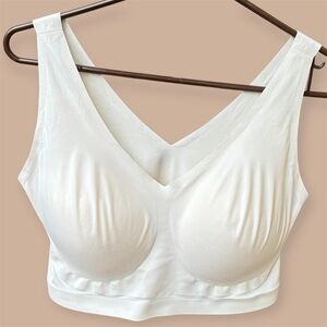 Soma Enbliss Bralette In Cream Sz XXL